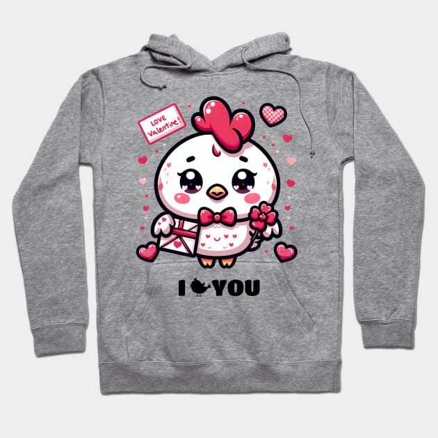 I Chicken You Hoodie by DaysMoon